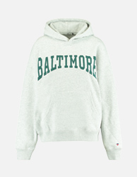 Hoodie Baltimore Light Grey