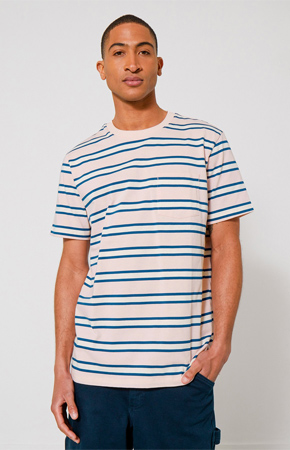 T-shirt striped print