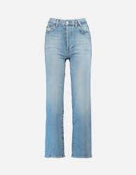 High Waist Jeans Straight Leg