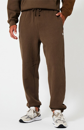 Sweatpants Faded Brown