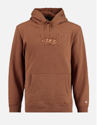 Hoodie Print Brown