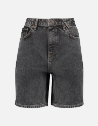 Denim short mid length