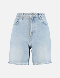 Denim short mid length