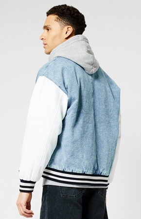 Bomber jacket denim