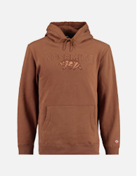 Hoodie Print Brown