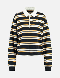 Polo Shirt Striped Print