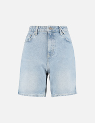 Denim short mid length