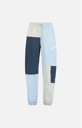 Sweatpants Colorblock Babyblue